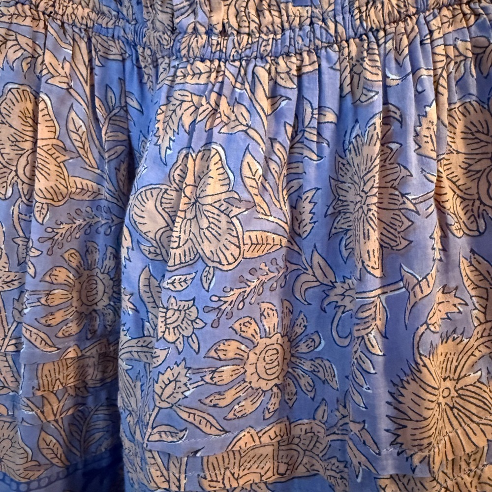 Cleobella Purple Paisley Maxi Dress - Picture 2 of 4